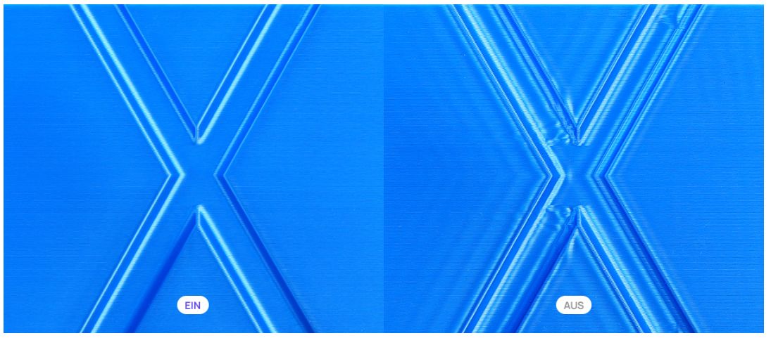 Bambu Lab X2D_Активная компенсация вибрации Bambu Lab X2D_Активная компенсация вибрации